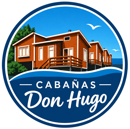 logo transparente cabañas don hugo chico
